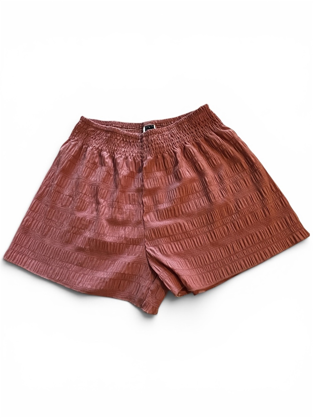 Pink Light Weight Textured Women’s Shorts size L